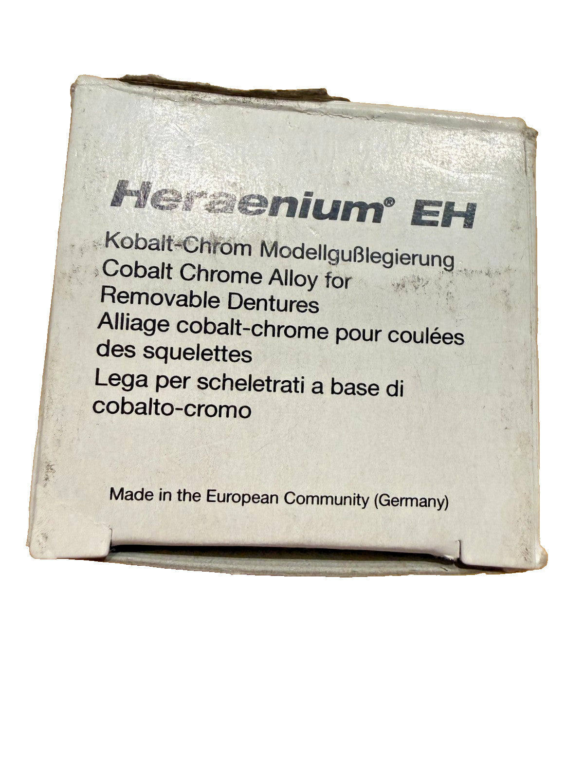 HERAENIUM EH Cobalt Chrome alloy 500gr. KULZER Germany