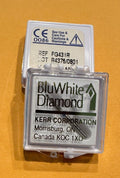 Kerr Dental BluWhite FG825R. Precision Cut Dental Diamonds WHEEL.  2 units