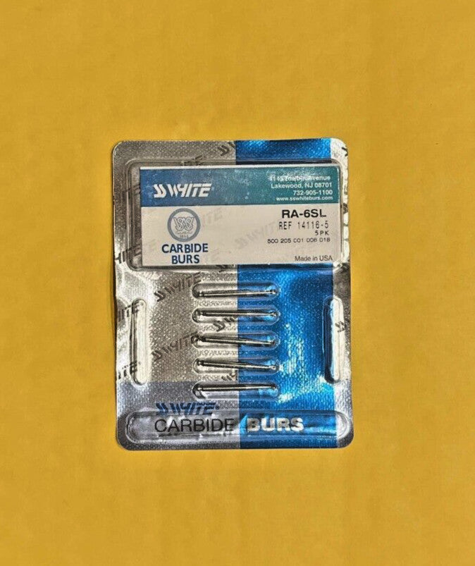 SS White Dental Burs Surgical  RA 2SL  4SL  6SL  8SL