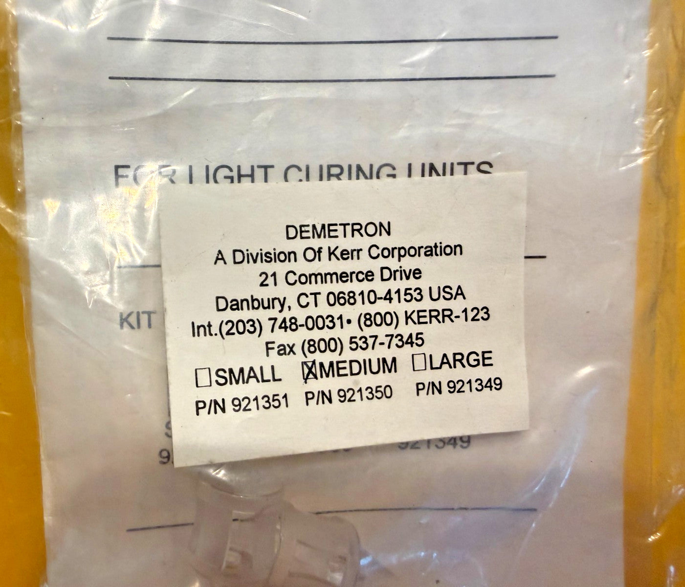 OPTI-TIP  DEMETRON KERR for curing ligth 2 units box.