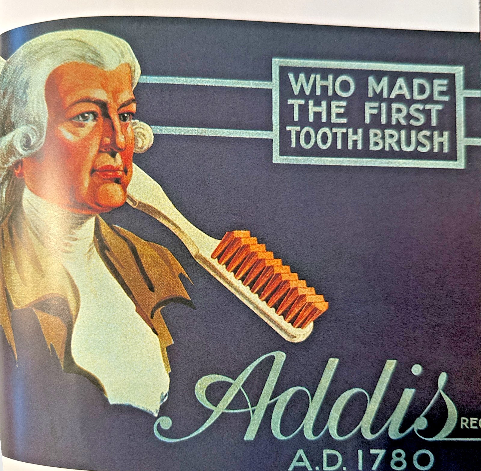 2 x WISDOM INTERPROXIMAL SET  toothbrush  Made in England