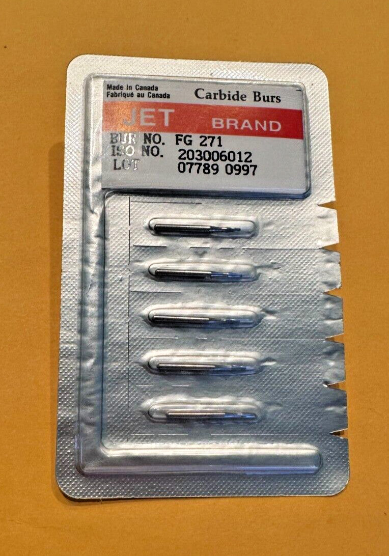KERR FG 271 Beavers Carbide Burs # 271 Made in Canada